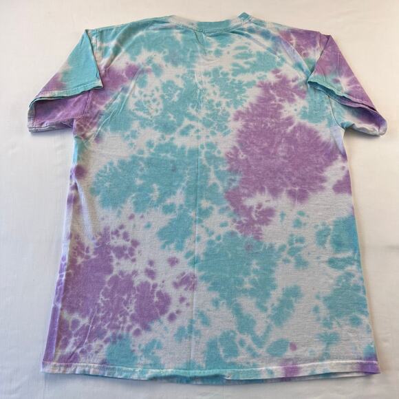 Hunter X anima tie-dye T-shirt Size Medium Purple Blue - Picture 2 of 5